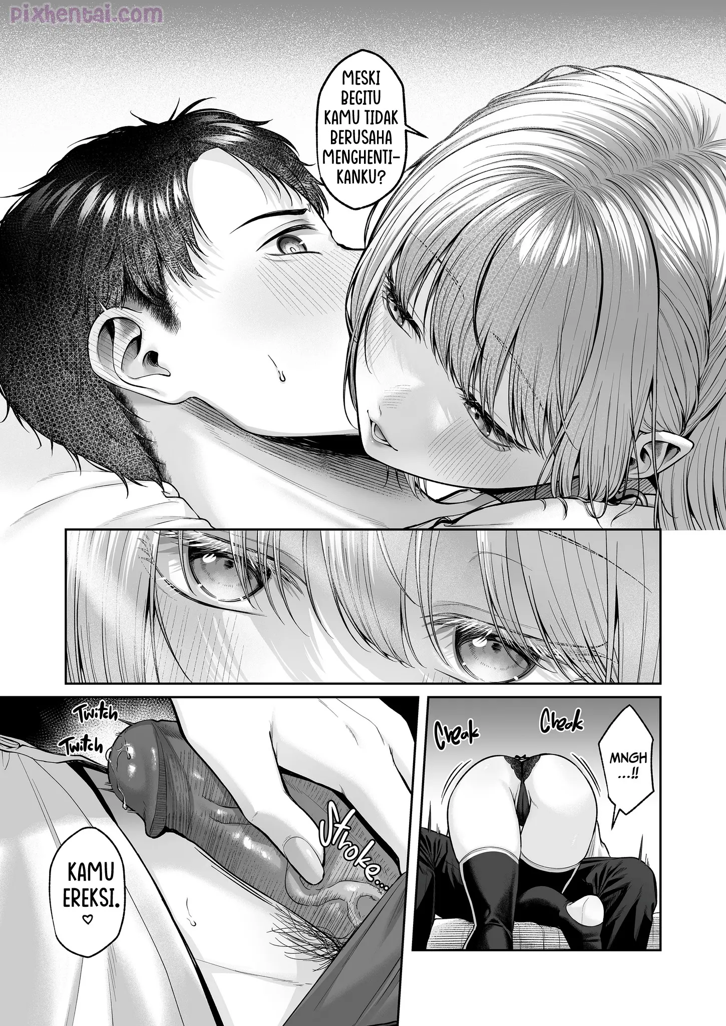 Komik hentai xxx manga sex bokep Hirotta Kinpatsu Gal ni Furimawasareru Kurashi mo, Angai Warukunai no Kamoshirenai 24